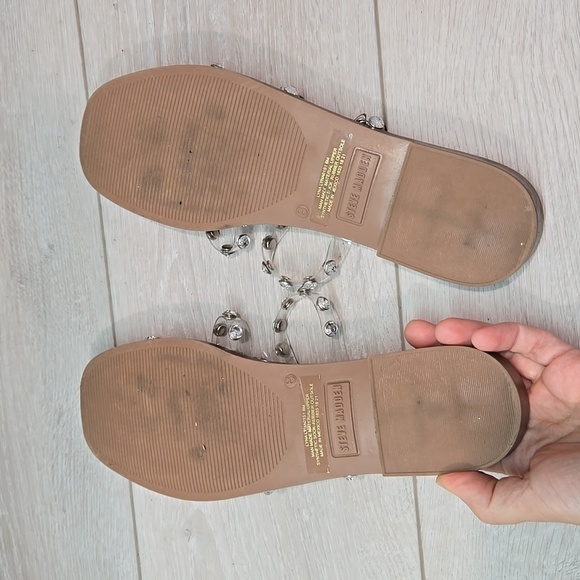 Steve Madden Women Lyna Sandals Flats slide shoes sz 8 - Picture 8 of 9